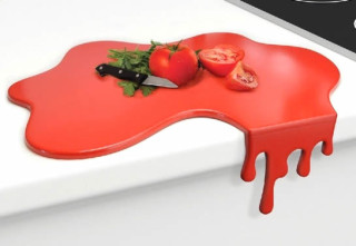 Splash Red Kitchen Worktop Saver (出典：http://www.mzube.co.uk/)